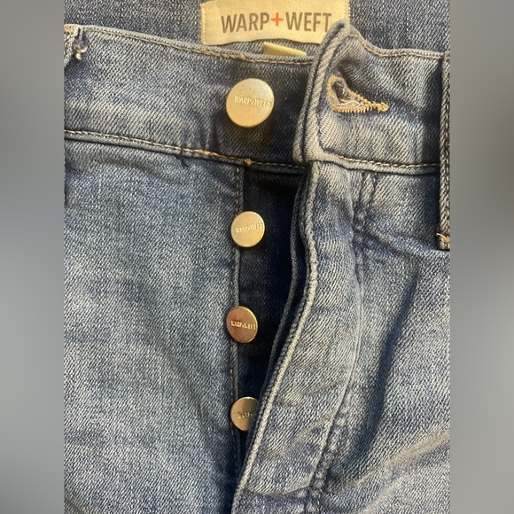 Warp + Weft - Aspen Pitkin Crop Straight Jeans - Size 8/29 - Picture 4 of 11